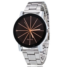 Load image into Gallery viewer, Luxury Brand Stainless Steel Quartz Watch Men Women Fashion Bracelet Wrist Watch Wristwatches Clock relogio masculino feminino