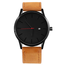 Load image into Gallery viewer, Relogio Masculino 2019 Men Quartz Watch Military Sport Wristwatch Leather Strap Mens Reloj Complete Calendar Watches Homme Saati